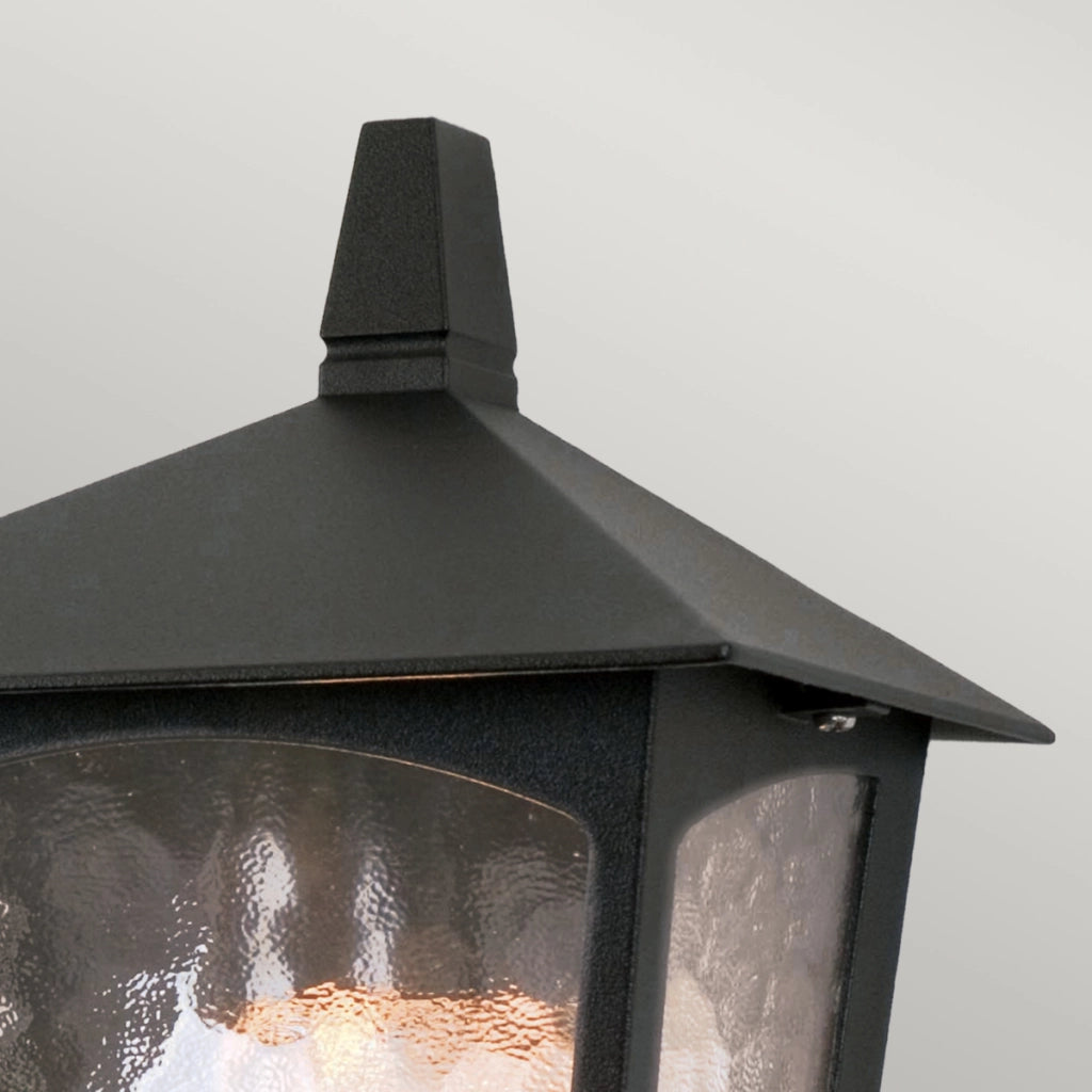 Applique esterna York 1 luce E27 nera Elstead BL15-BLACK