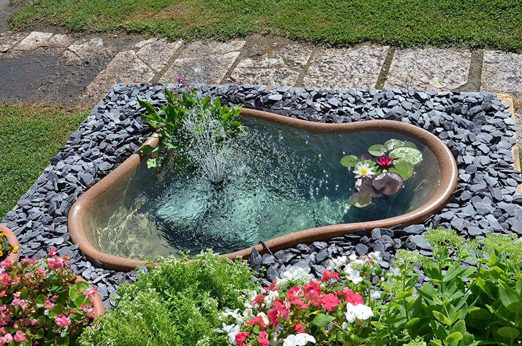 Laghetto caraibi 157x102x38 capacità litri 260 giardino