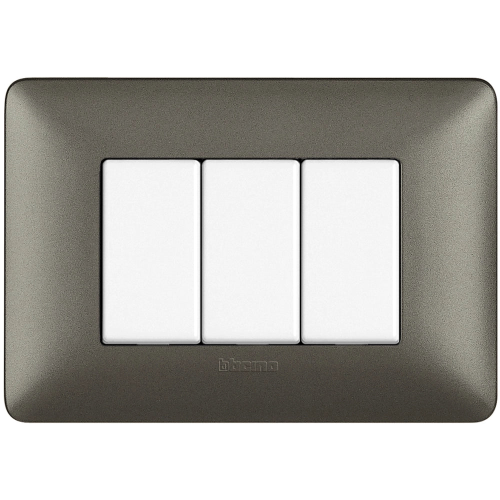 PLACCA MATIX 3 POSTI IRON