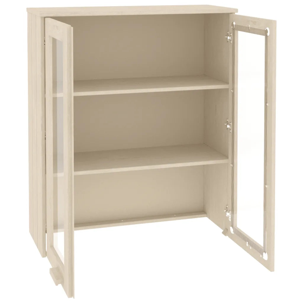 Piano Credenza HAMAR ambra 85x35x100 cm Legno Massello di Pino 340504