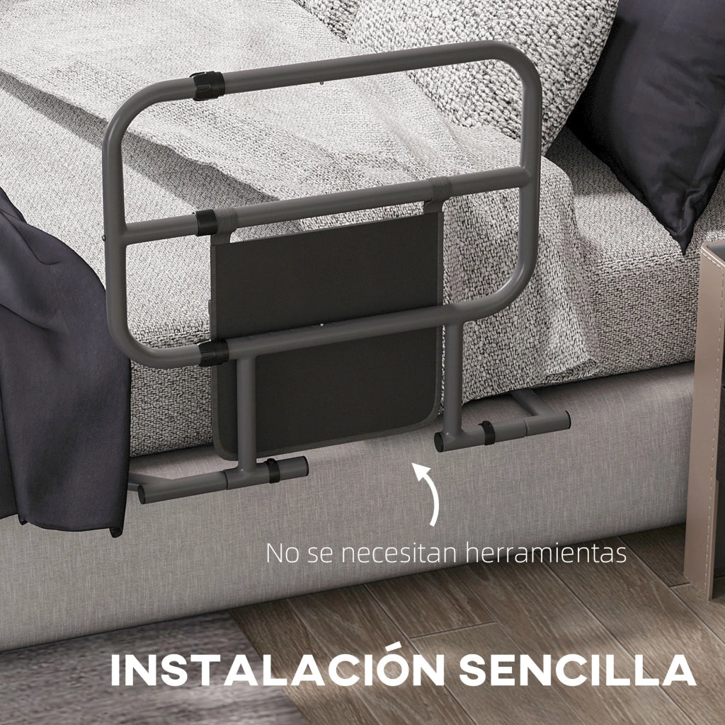 Letto Grigio con Contenitore ¨C Zephmum ¨C 61x66x55 cm