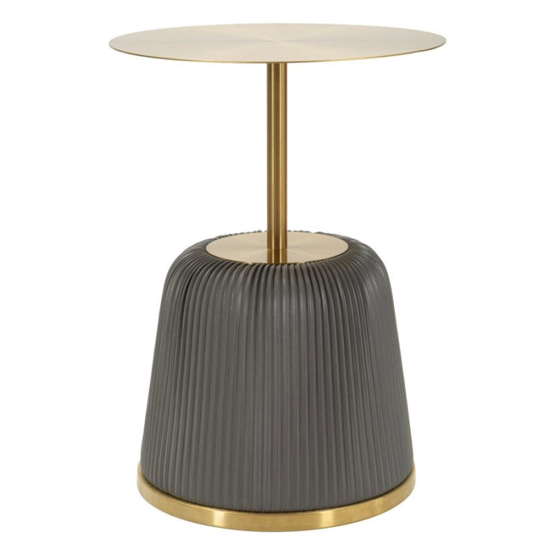 Tavolinetto Egle Grigio cm ø 40x55