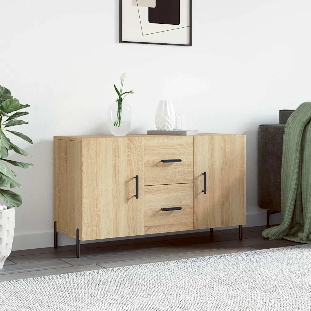 Credenza-Buffet-Armadio da cucina Rovere Sonoma 100x36x60 cm in Legno Multistrato 282447