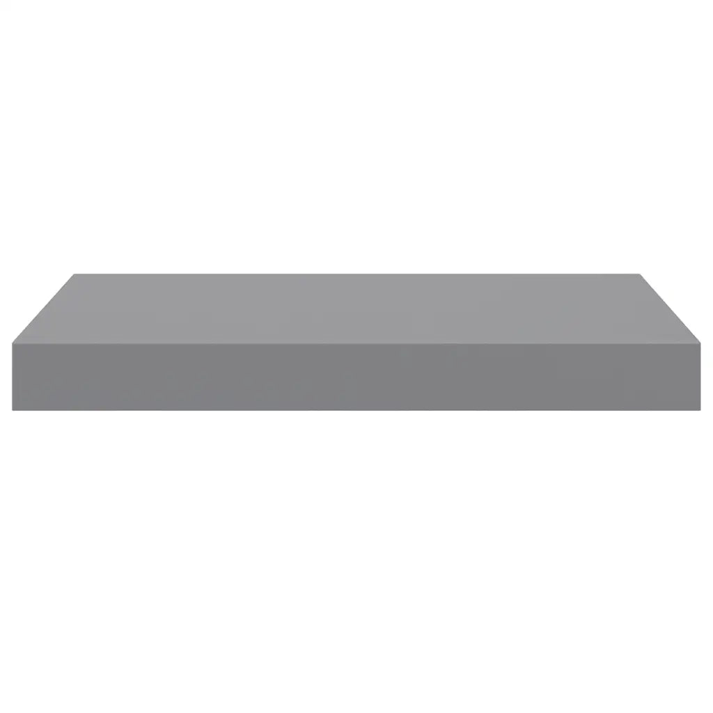 4 pz Scaffali a Parete | Ripiano a parete | Mensole a Parete Grigi 40x23x3,8 cm in MDF
