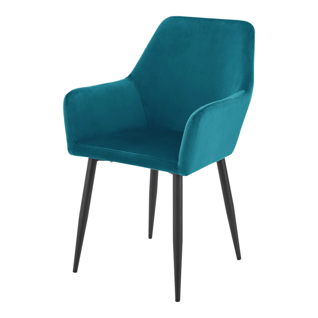 Set di 2 sedie da pranzo 86 x 57 x 56 cm blu turchese 03_0006727