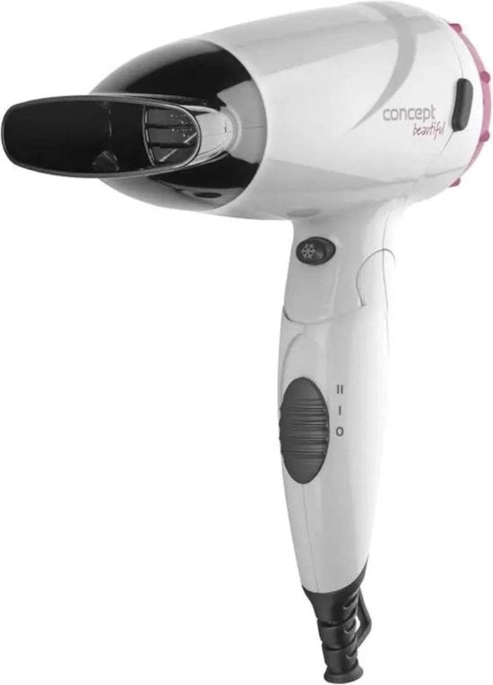 Faccia da viaggio compatta 1500 W con maniglia ripiegabile