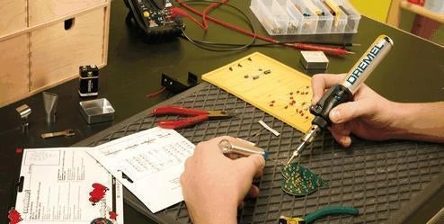 Dremel VersaTip 2000-6 Saldatore a gas 1200 °C Nero, Acciaio inossidabile