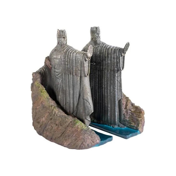 Grupo Erik, Fermalibri Argonath Il Signore degli Anelli, Resina, 16cm, Dipinti a Mano, Set 2 Pezzi