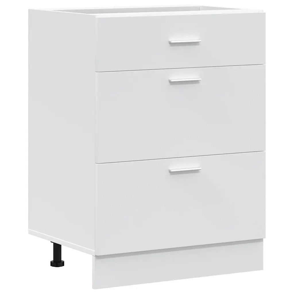 Base da Cucina-Mobile Base da Cucina ¡°Lyon¡± Bianco in Legno Multistrato