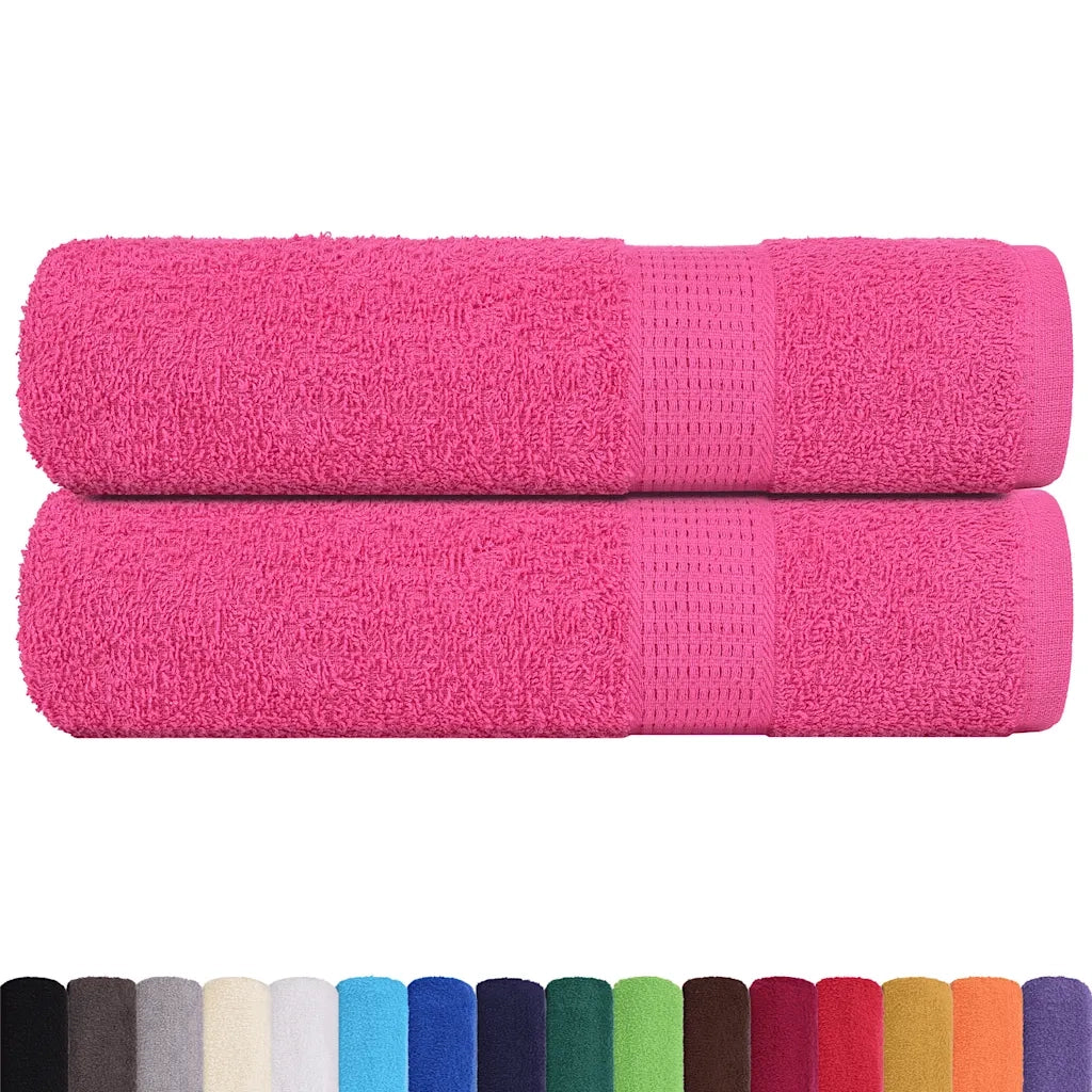 Asciugamani FROGN 2 pz Rosa 50x100 cm 360 g/m² 137046