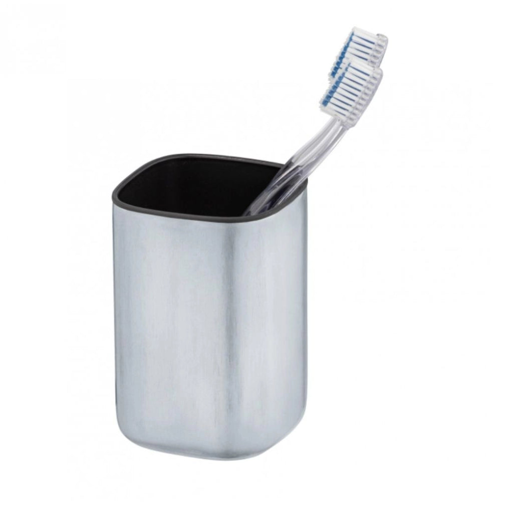 BICCHIERE PORTA SPAZZ. ALASSIOINOX LUCIDO Lucido
