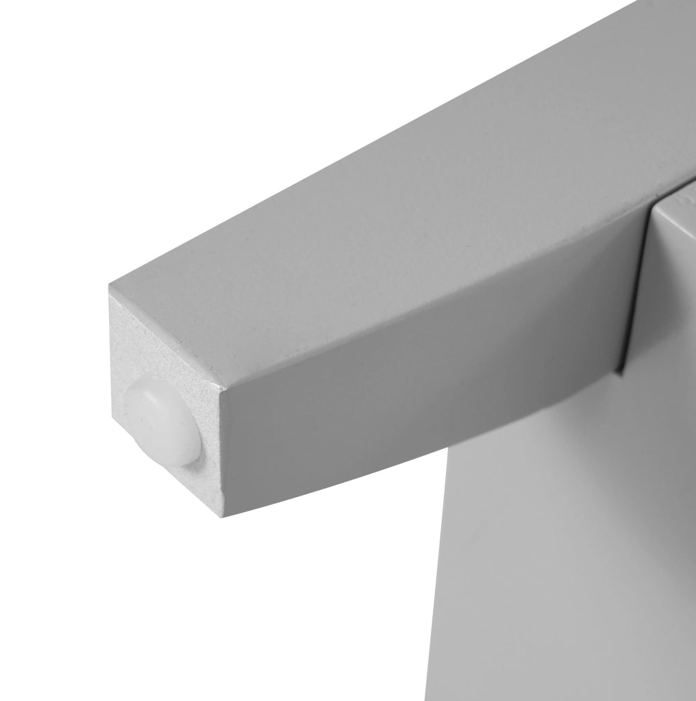 Mobiletto bagno con ripiani in MDF grigio