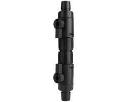 Regolatore di livello dell'acqua per acquari con maniglia di rapida apertura - Connettori di tubo per acquari - Valvola di regolazione dell'acqua - Installazione facile - Materiale ABS di alta qualità - Separazione rapida - Valvola di scarico dell'acqua