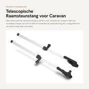 Supporto telescopico per camper 310-435mm