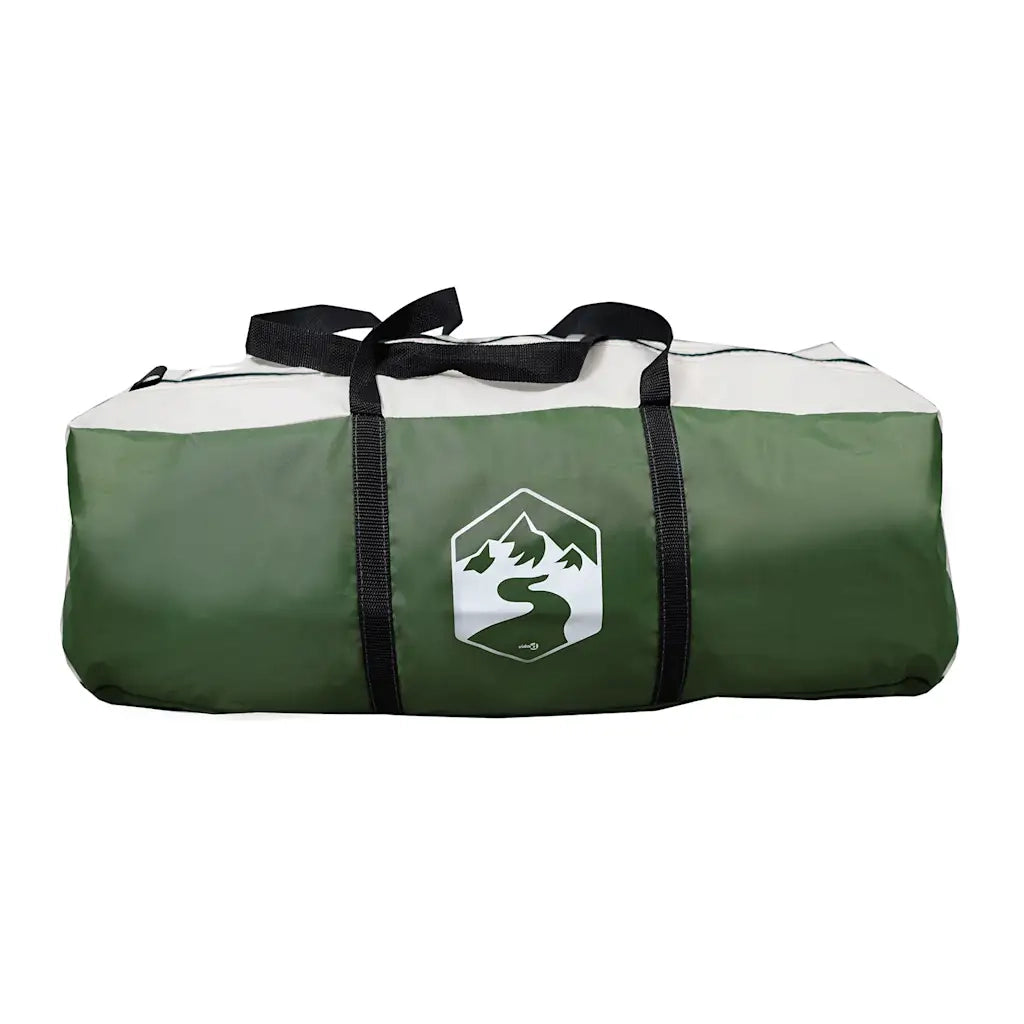 Tenda Familiare a Tunnel per 6 Persone Verde Resistente all'acqua 4009572