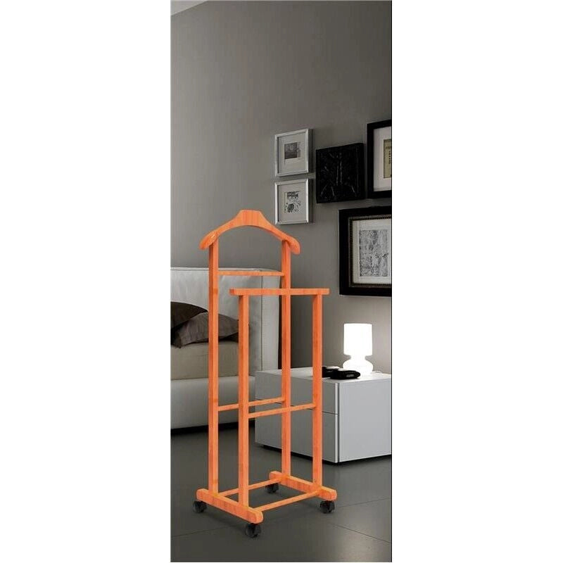 SET 2 MAURY'S DOPPIO INDOSSATORE DA CAMERA LEGNO DI FAGGIO 43 X 33 X 105 H
