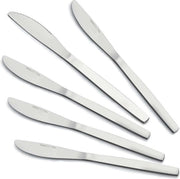 Set di coltelli, 24 pezzi (21 cm, 8.27 pollici), Acciaio inossidabile, Coltello da tavola, Coltello da dessert, Coltello da colazione, per Ristoranti, Cantine, Caffetterie, Resistenti al lavastoviglie