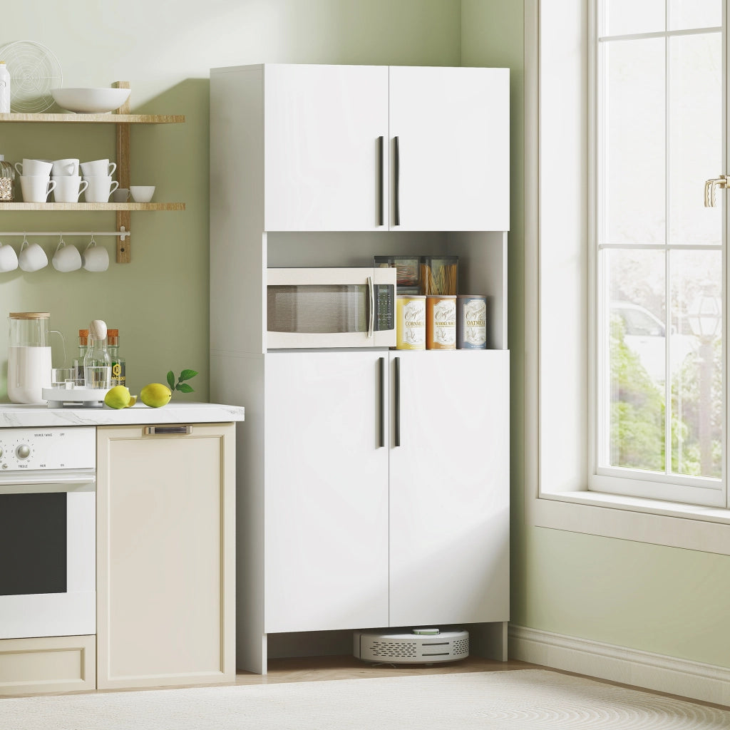 Armadio da cucina ¨C Minimal ¨C bianco 80x40x200