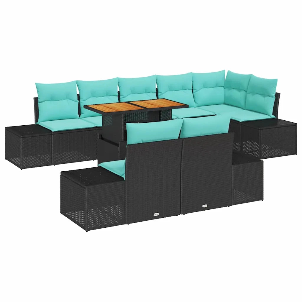 Set da Pranzo per Giardino 9 pz 8-Numero di posti 3349983