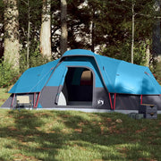 Tenda Familiare a Cupola per 11 Persone-Tenda da campeggio Blu Impermeabile