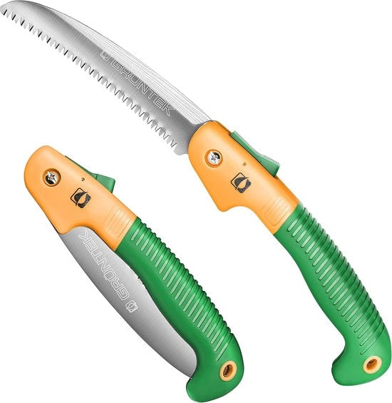Tavola tagliente pieghevole con lama tagliente 180 mm - Tavola tagliente ergonomica per giardini con lama tagliente per un taglio efficiente