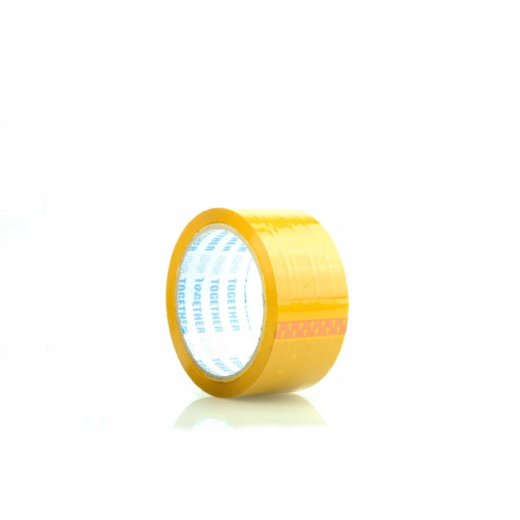 Nastro Adesivo Giallo Rosfix 45mm x 80m – Alta Aderenza e Resistenza UV | Uso Domestico, Ufficio, Scuola, Officina