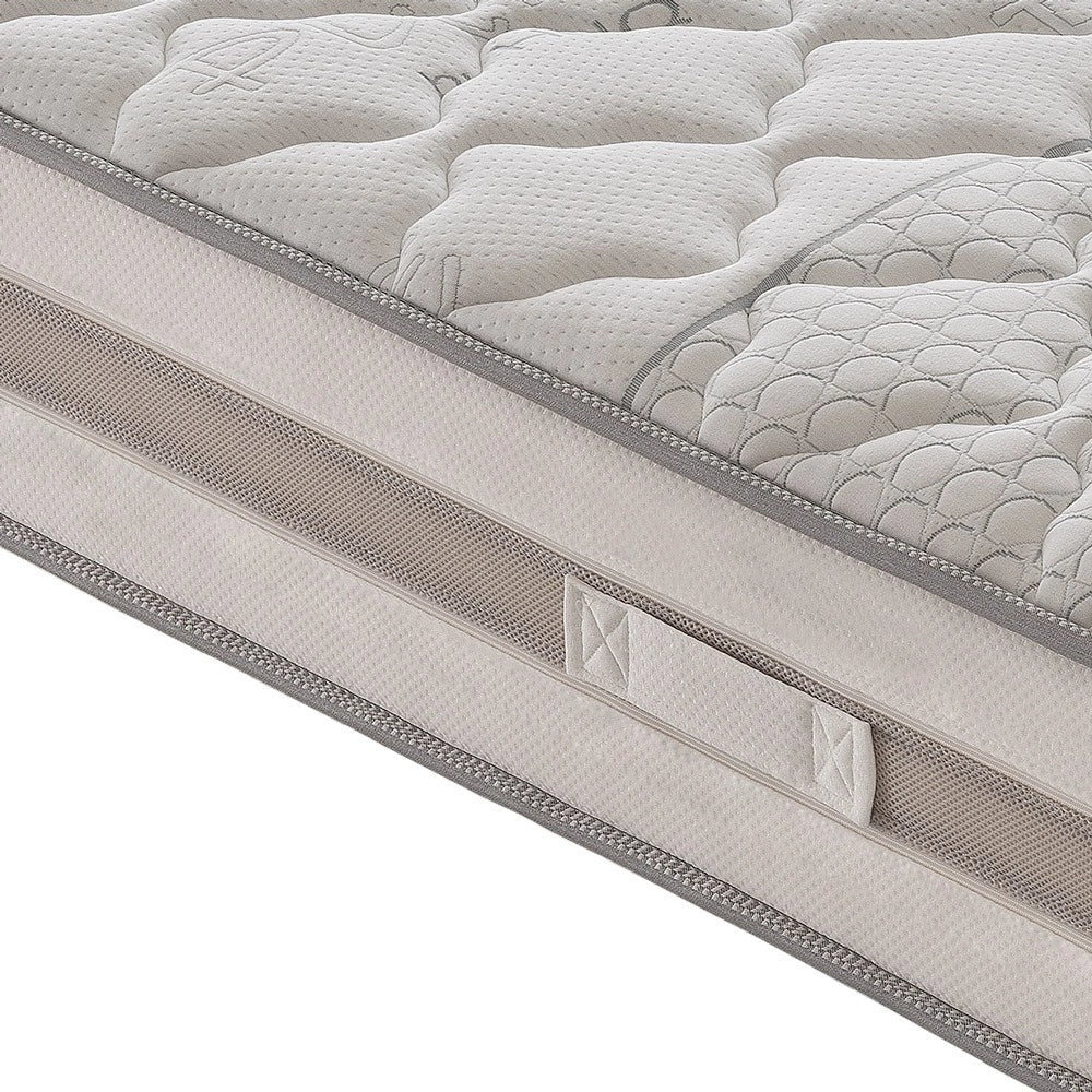 Materasso Piazza e Mezza 120x190 800 molle e Memory Foam - 9 zone differenziate - sfoderabile - alto 25 cm