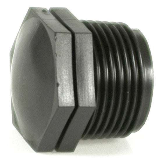 RACCORDO FILETTATO TAPPO PER TUBO IN POLIETILENE  mis. 1/2 100.00 pz