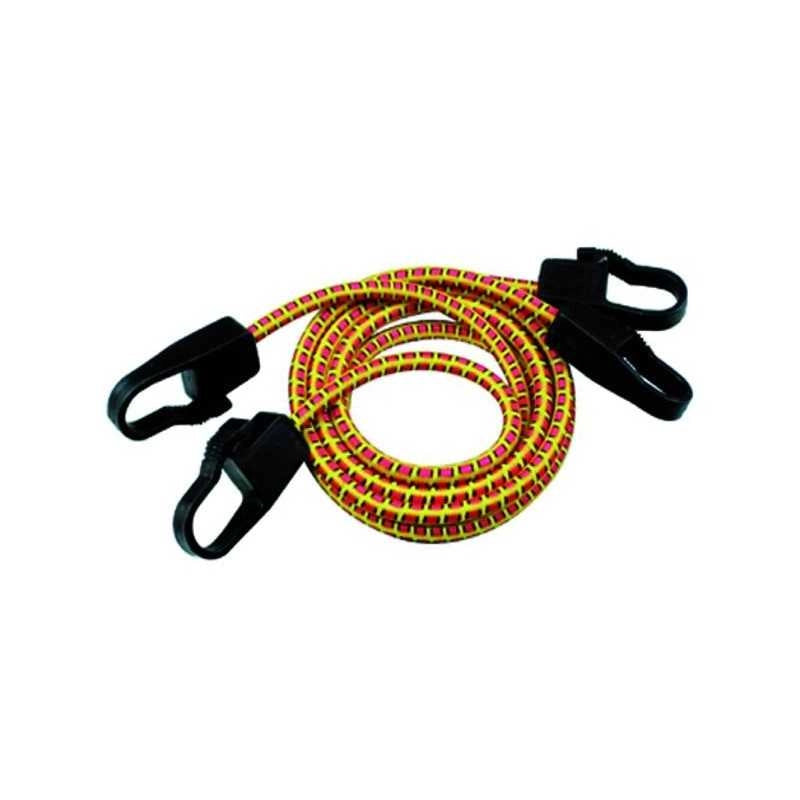 Corde Elastiche Vigor Set 2Pz Ganci Plastica 8X1500 Mm
