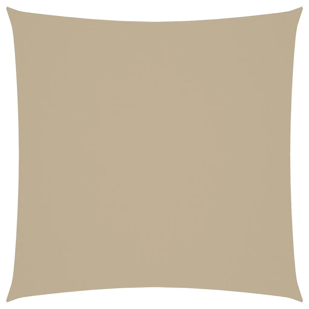 Vela Parasole-Telo Ombra-Vela Ombreggiante in Tela Oxford Quadrata 2,5x2,5 m Beige