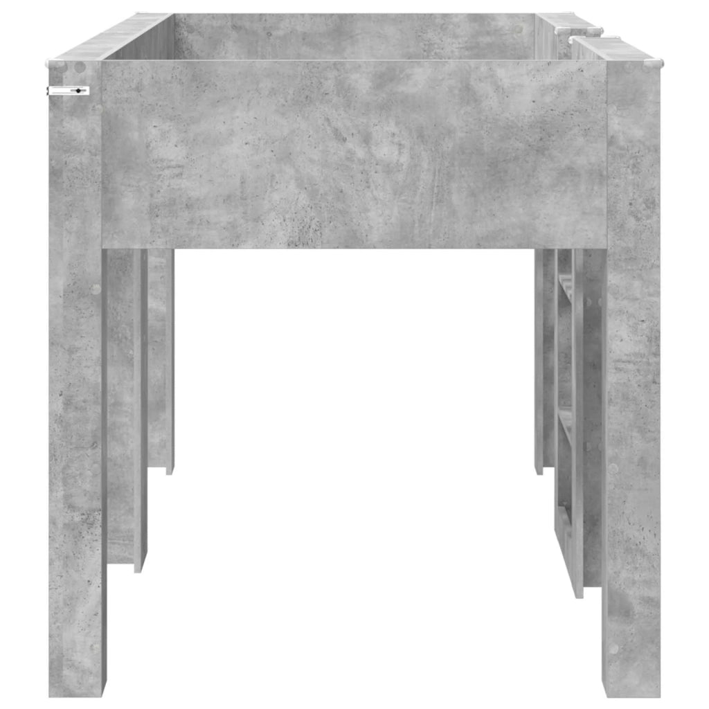 Letto a Castello per Bambini | Letto Infantile | Lettino Grigio cemento 80 x 200 cm