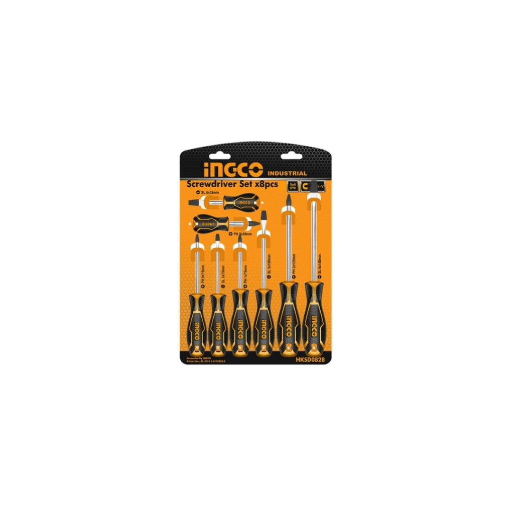 SET 8 CACCIAVITI HKSD0828 INGCO