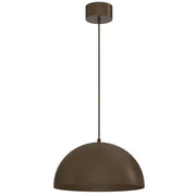 Lampada a sospensione Sola 1xE27 marrone metallo 38 cm