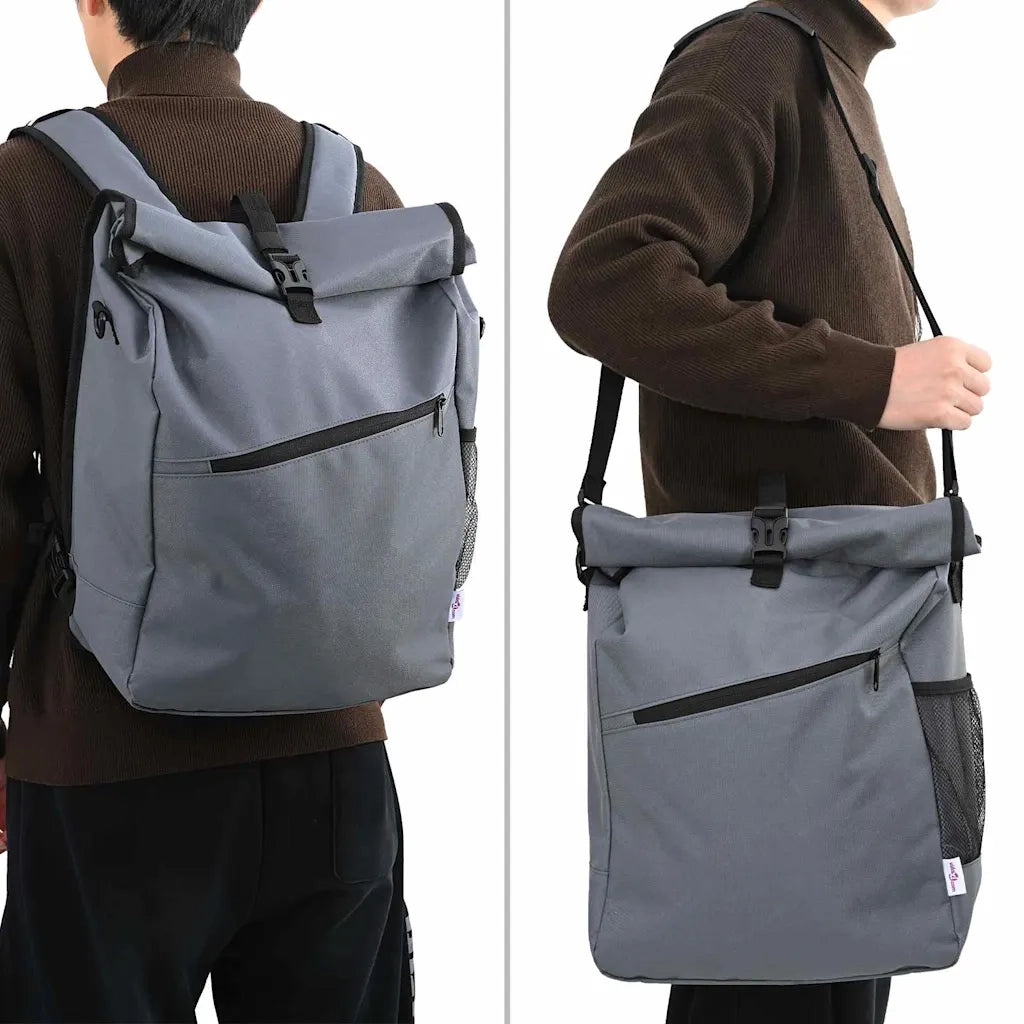 Borsa per biciclette Grigio 33 x 16 x 60 cm Poliestere 42008087