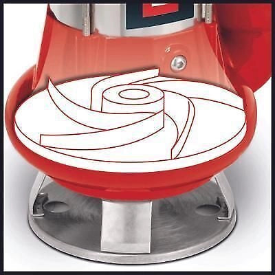 Einhell GC-DP 1340 G Pompa per Acque Scure 1300W 23000 l-h Prevalenza 10m Corpo Acciaio Inox colore Rosso