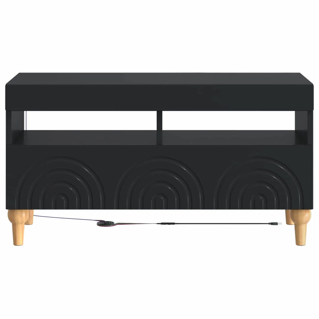 Mobile TV LED Nero Legno ingegnerizzato 896336
