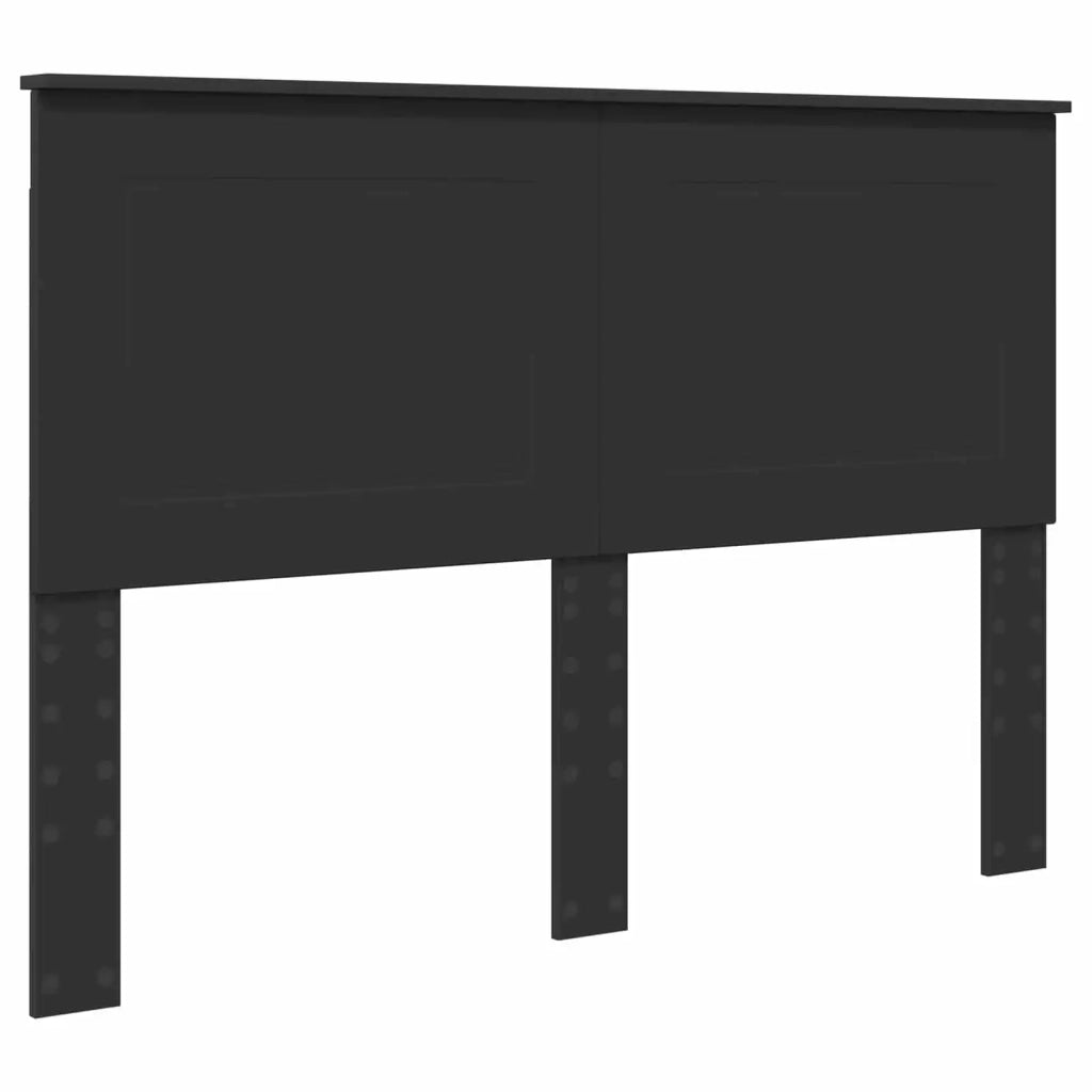 Struttura del letto Nero 140 x 190 cm Legno Ingegnerizzato 3409455