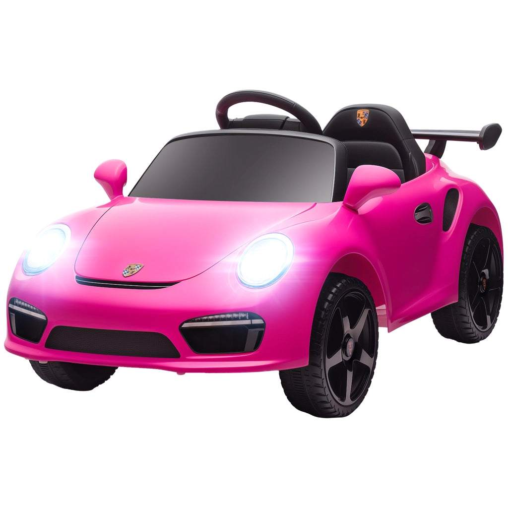 Auto elettrica per bambini con telecomando ¨C zephmum ¨C rosa