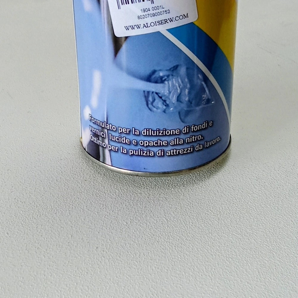 Multichimica 1lt diluente nitro antinebbia extra per diluizione vernici - pulizia - sgrassatura