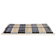 Letto singolo | Letto per adulti | Reti a Doghe 2 pz 7 Zone con 42 Doghe in Legno 90x200 cm