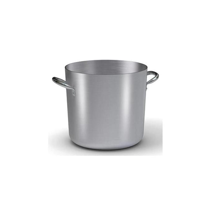 Ballarini 1001795 Serie 7000 Pentola in Alluminio Puro 99% con 2 Manici Acciaio Inox 36 cm 35 L compatibile Gas Elettrico Vetroceramica Forno colore Grigio