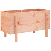 Fioriera | Cassetta per fiori | Vaso Rialzata Giardino 101x50x57 cm Legno Massello Douglas