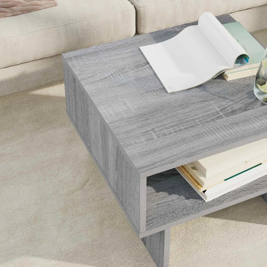Tavolino da salotto | Tavolino da caff¨¨ | Tavolino da Soggiorno Grigio Sonoma 48 x 46 x 35 cm