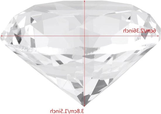 Decorazione per la Casa di Matrimonio con Cristallo di Diamante - Grande Strass di Cristallo Artificiale
