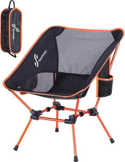 Campingstool leggero da trasportare, sedia da trasporto pieghevole per adulti, sedia da campeggio pieghevole per esterno