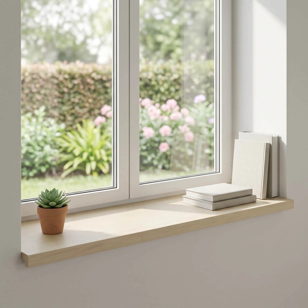 Soglie per finestre 2 pz Bianco 80 x 40 x 2 cm 42049921