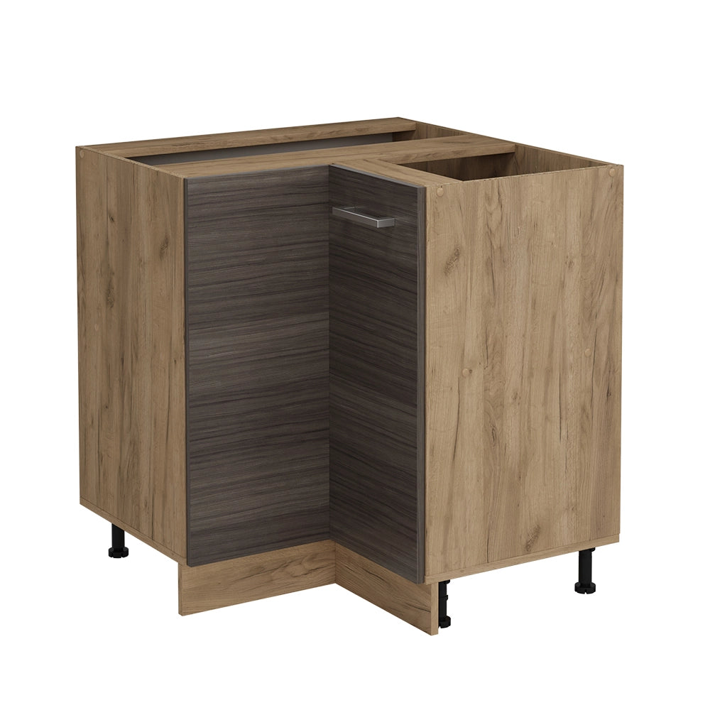Mobile ad angolo cucina R-Line Grigio nobile/Rovere dorato 75.6 cm senza piano di lavoro Vicco