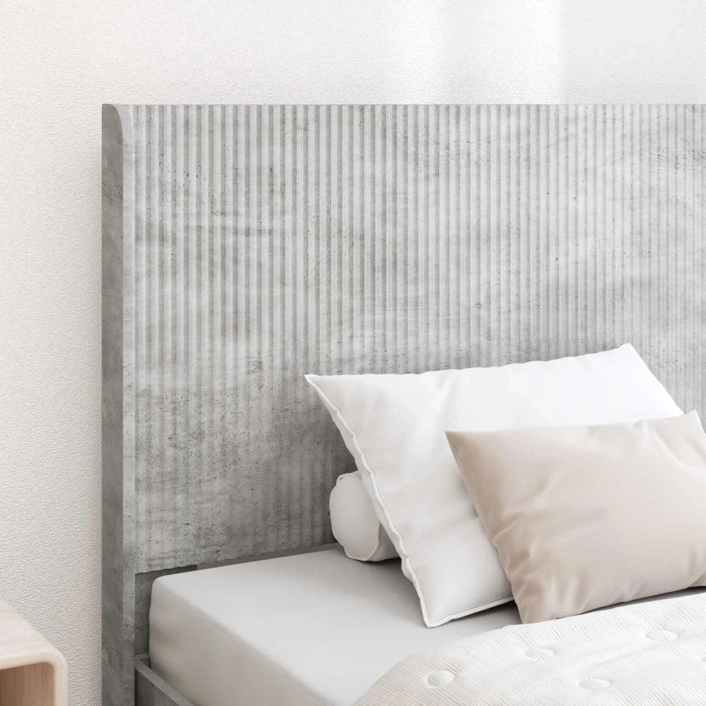 Struttura del letto con stoccaggio e testata Grigio Cemento 3413896