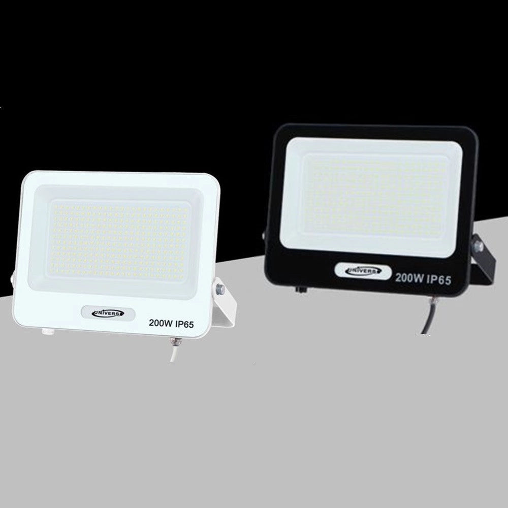 Trade Shop - Faro Proiettore Smd Led Floodlight 200 W Slim Ip65 Luce 3000k 4000k 6500k Ek05-200w -