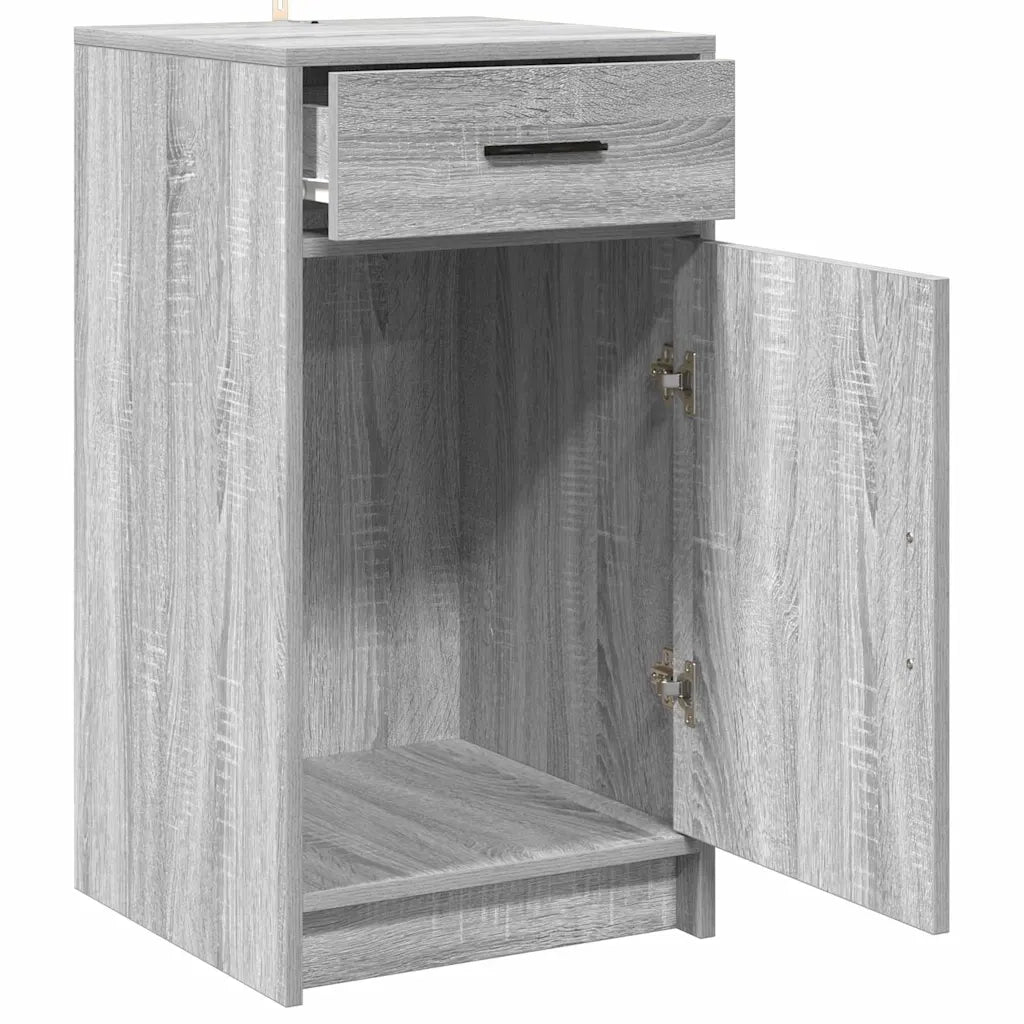 Credenza | Madia | Buffet da pranzo | Armadio da pranzo Grigio Sonoma 40 x 40.5 x 75 cm Legno multistrato